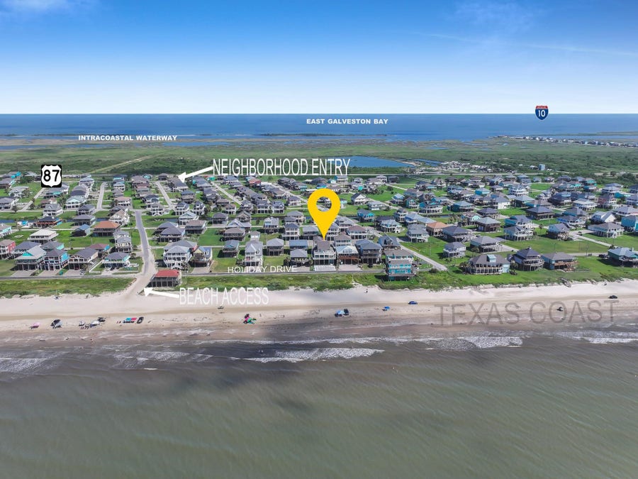 Property photo for 2627 Holiday Drive, Crystal Beach, TX