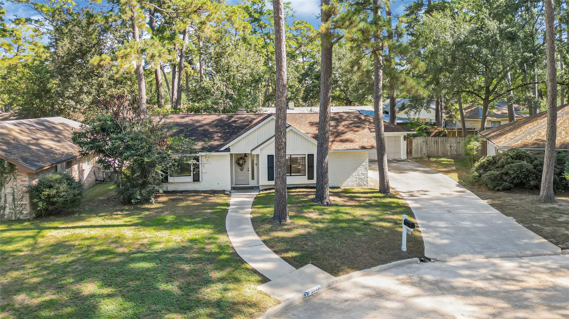 25410 Fairbrook Lane, Spring, TX 77373 Aerial view