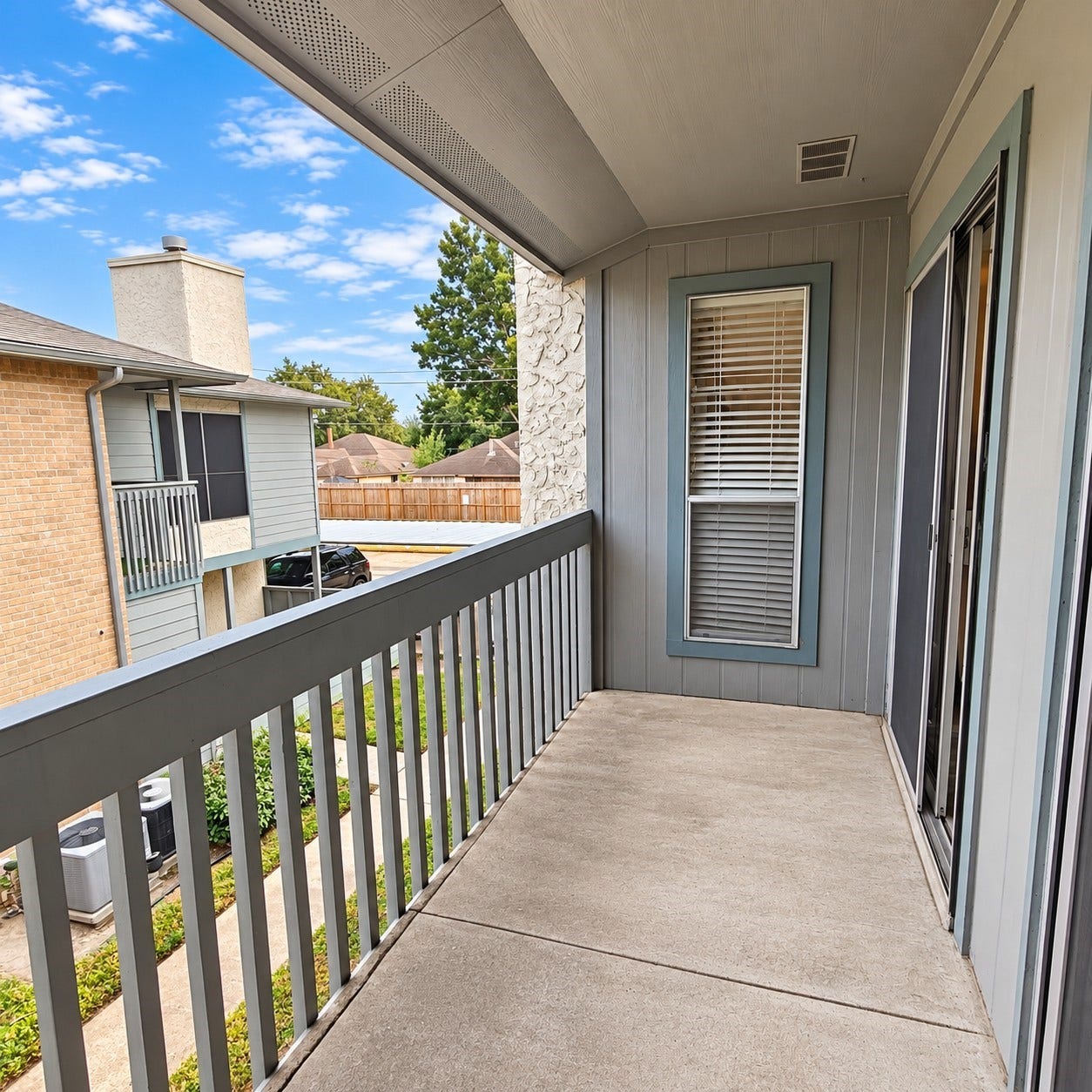 260 El Dorado Boulevard, #808, Houston, TX 77598 Balcony view from Primary suite.
