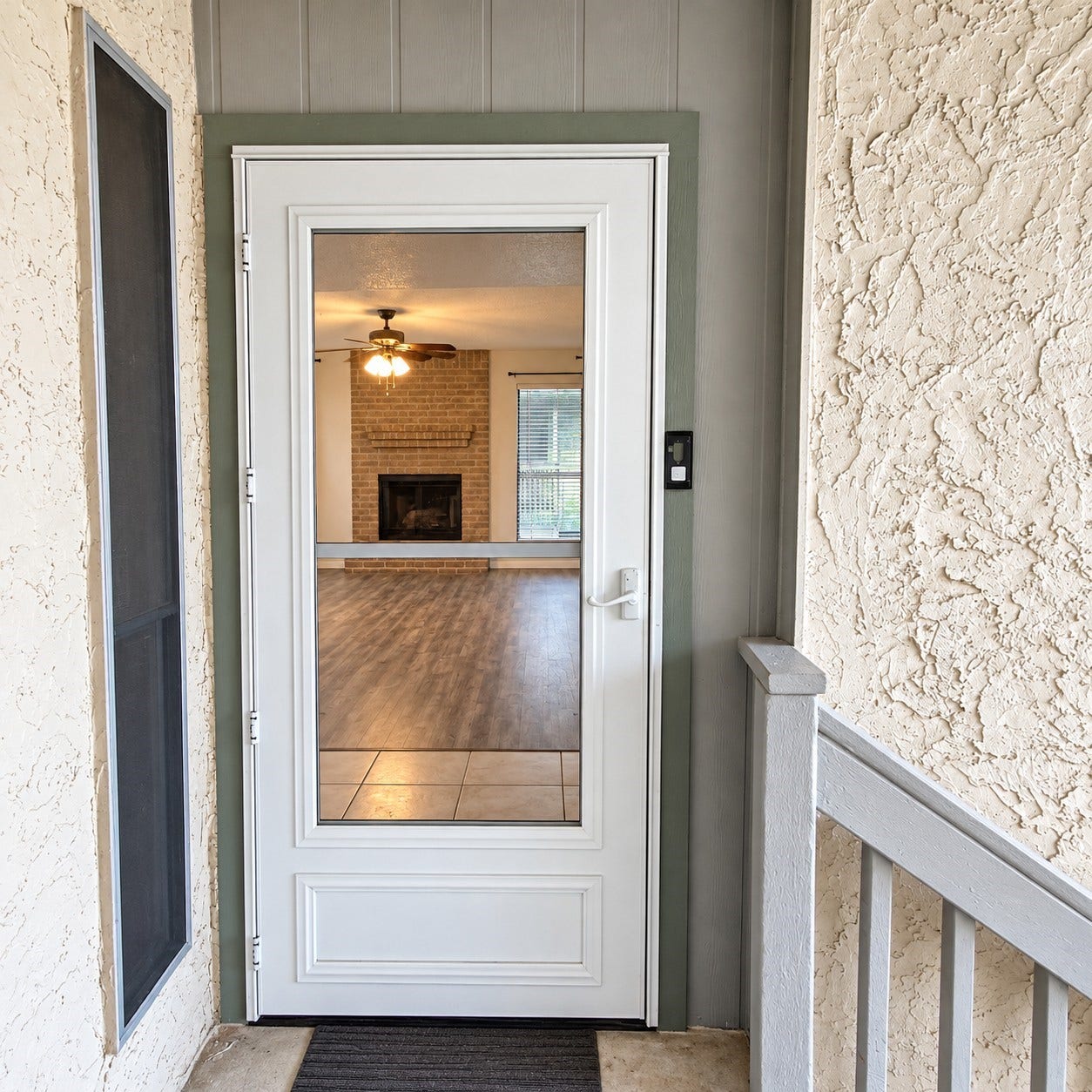 260 El Dorado Boulevard, #808, Houston, TX 77598 Open door to your dream home -- Front door and Strom screen door welcome you.