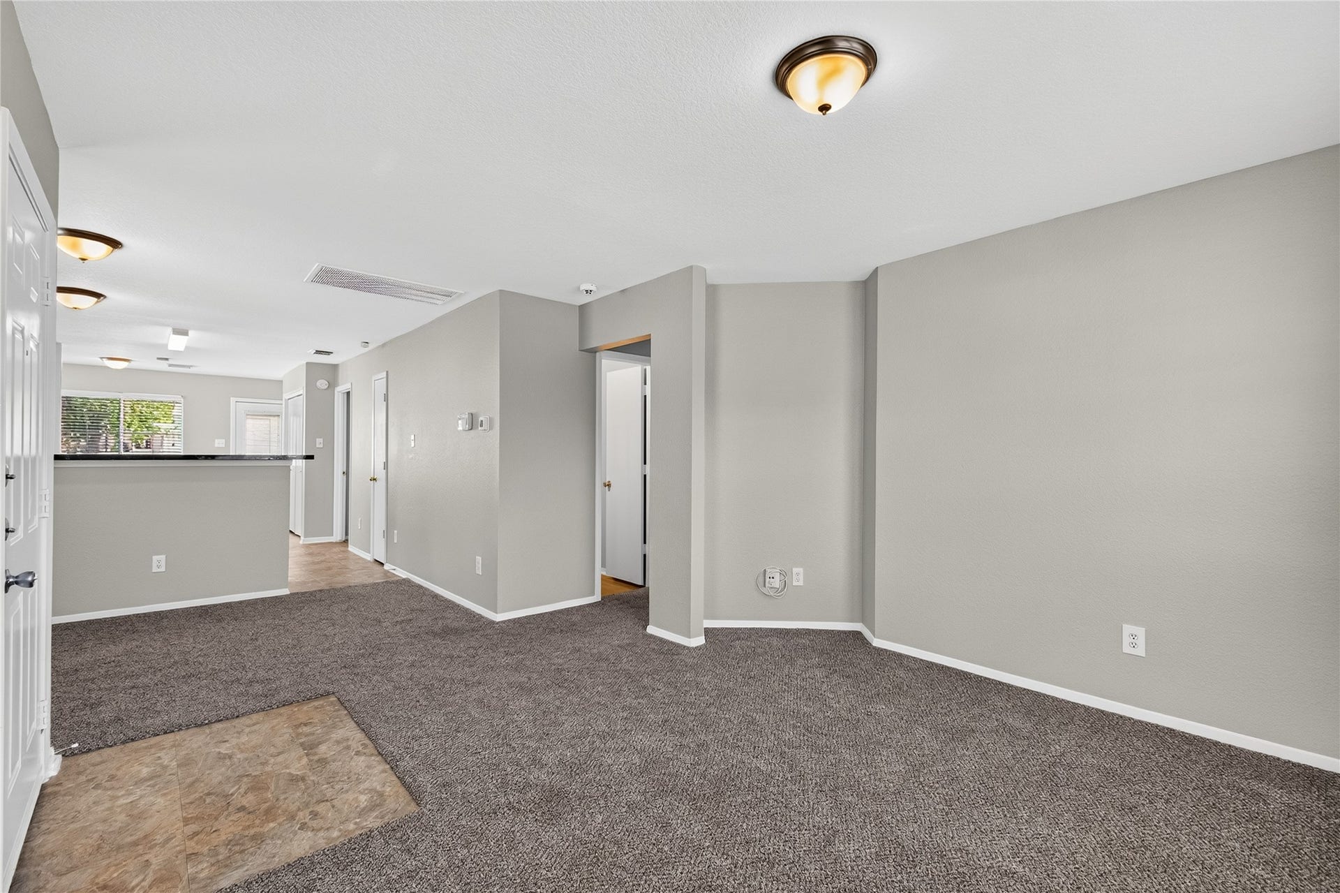 19547 Fletcher Way Drive, Houston, TX 77073 An open sightline connects the family room, entry, and dining area for an easy, functional flow.