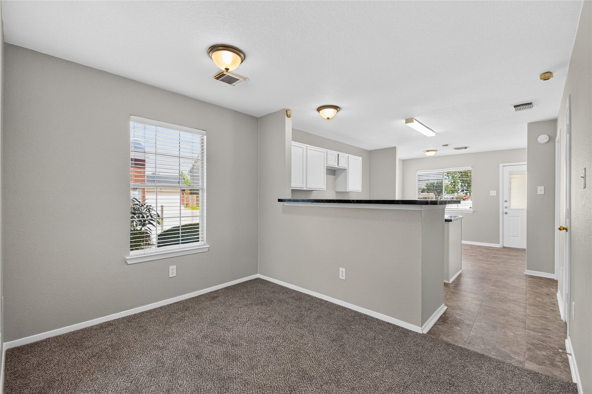 19547 Fletcher Way Drive, Houston, TX 77073 Another view shows the dining areas connection to the kitchen and surrounding living spaces.