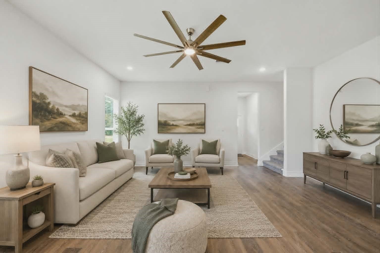 26652 White Pine Drive, Hempstead, TX 77445 Gorgeous livingroom-staged!