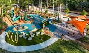 230 Elianne Lace Court, Conroe, TX 77318 The community houses multiple playgrounds and
features modern, high-quality play equipment
designed for safety and adventure, all set on
professional surfacing to ensure year-round use.