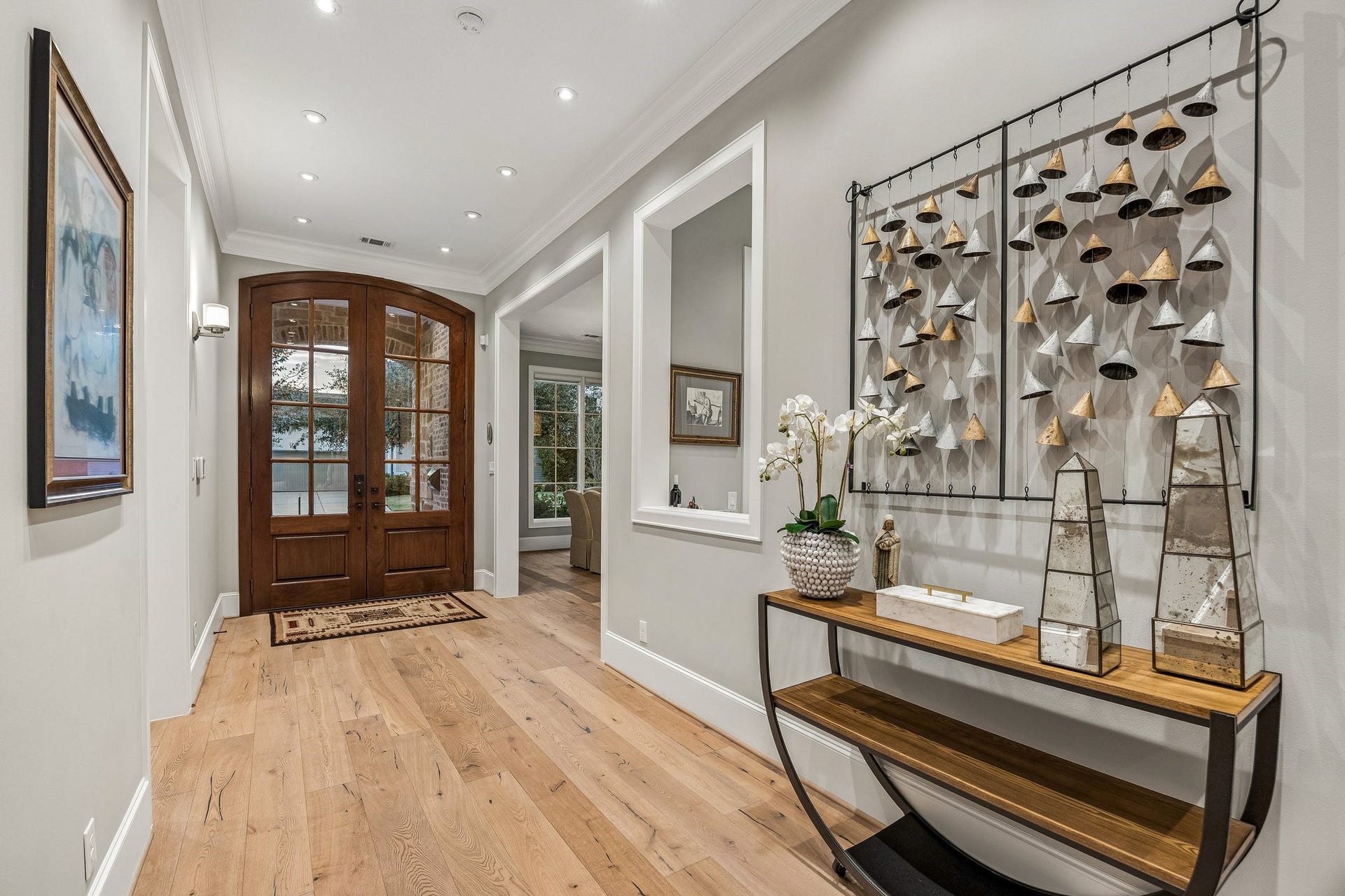 Another view of the stunning entry foyer.