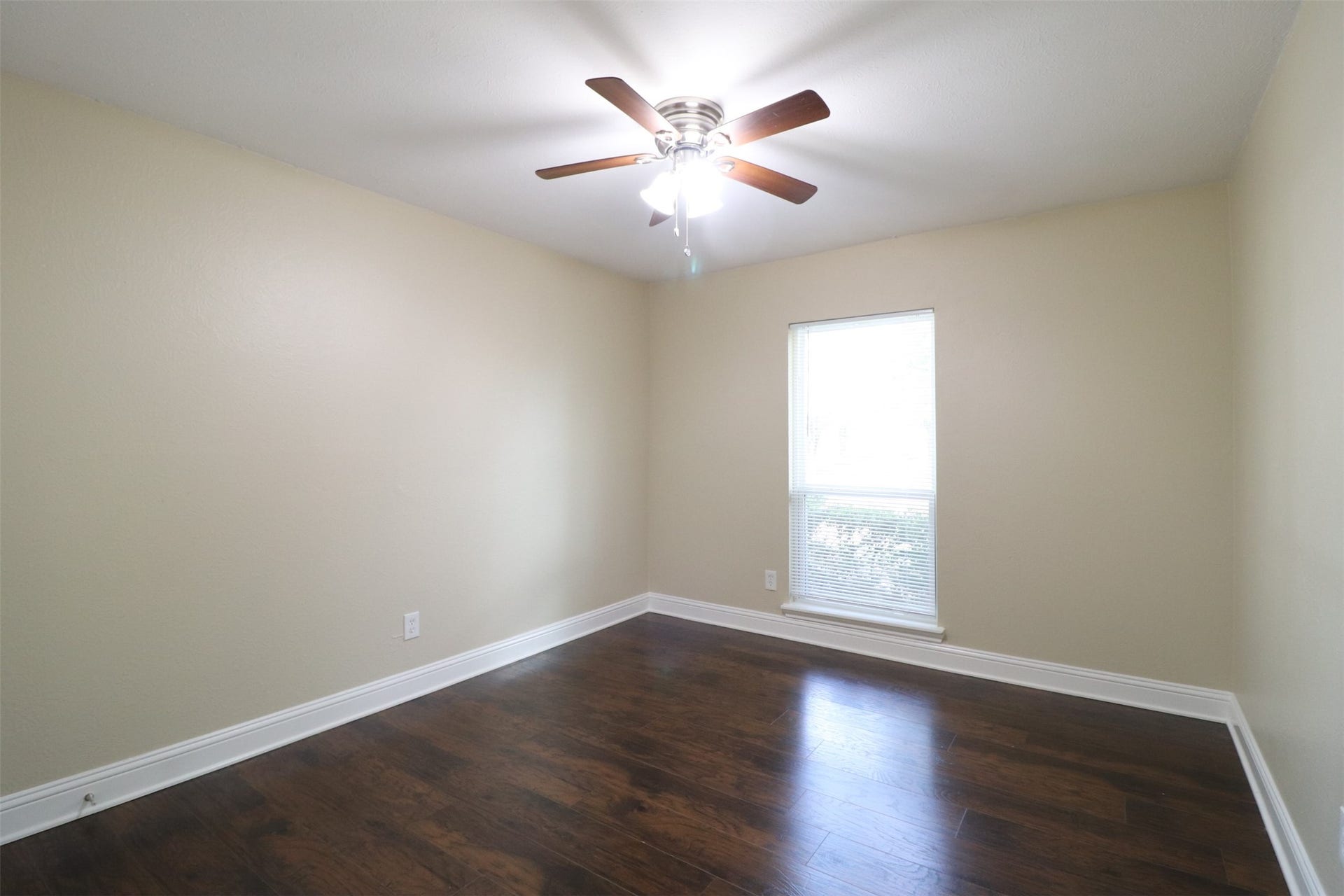 3rd bedroom overlooking the front yard.