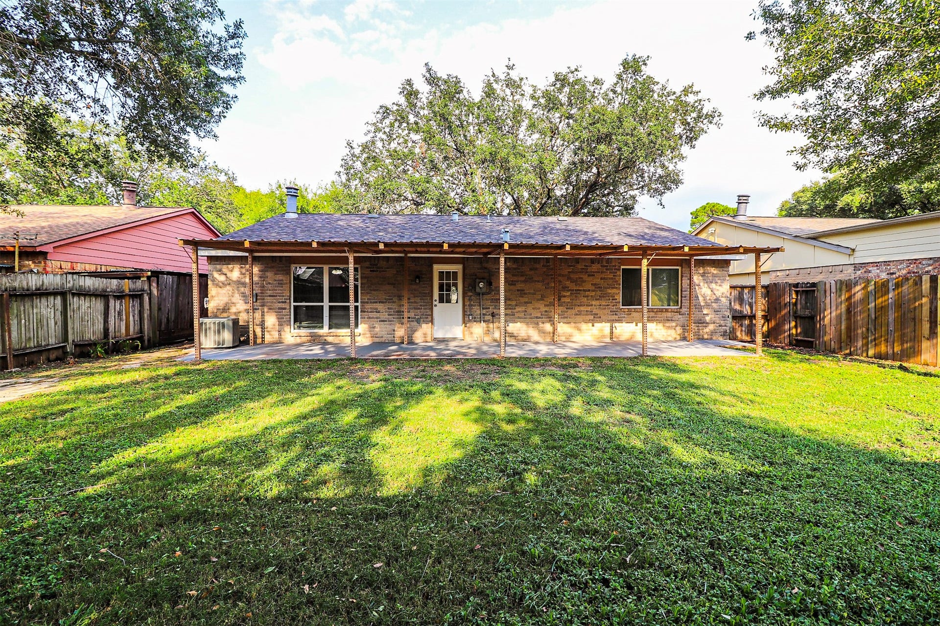 View of back of the house.