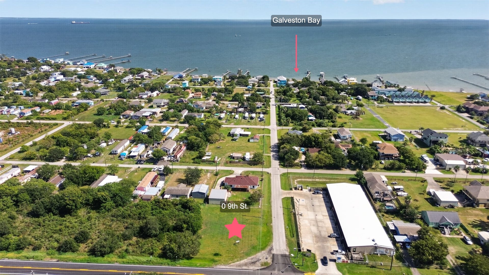 9th & 517 Rd E, San Leon, TX 77539 Three streets to the water~