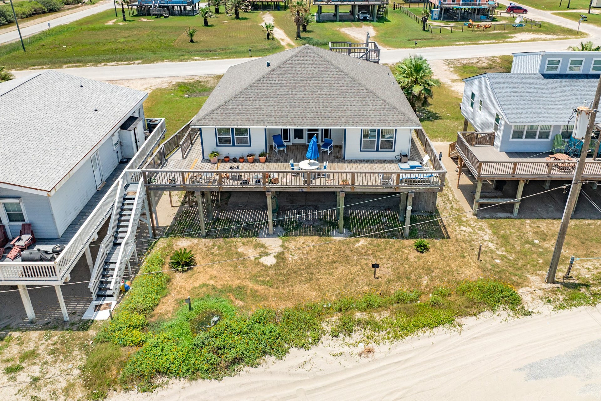 1311 Seashell Drive, Surfside Beach, TX 77541 You will love the deck
