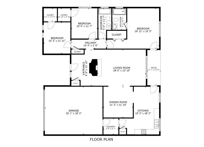 2322 Aprilmont Drive, Sugar Land, TX 77498 Floor Plan