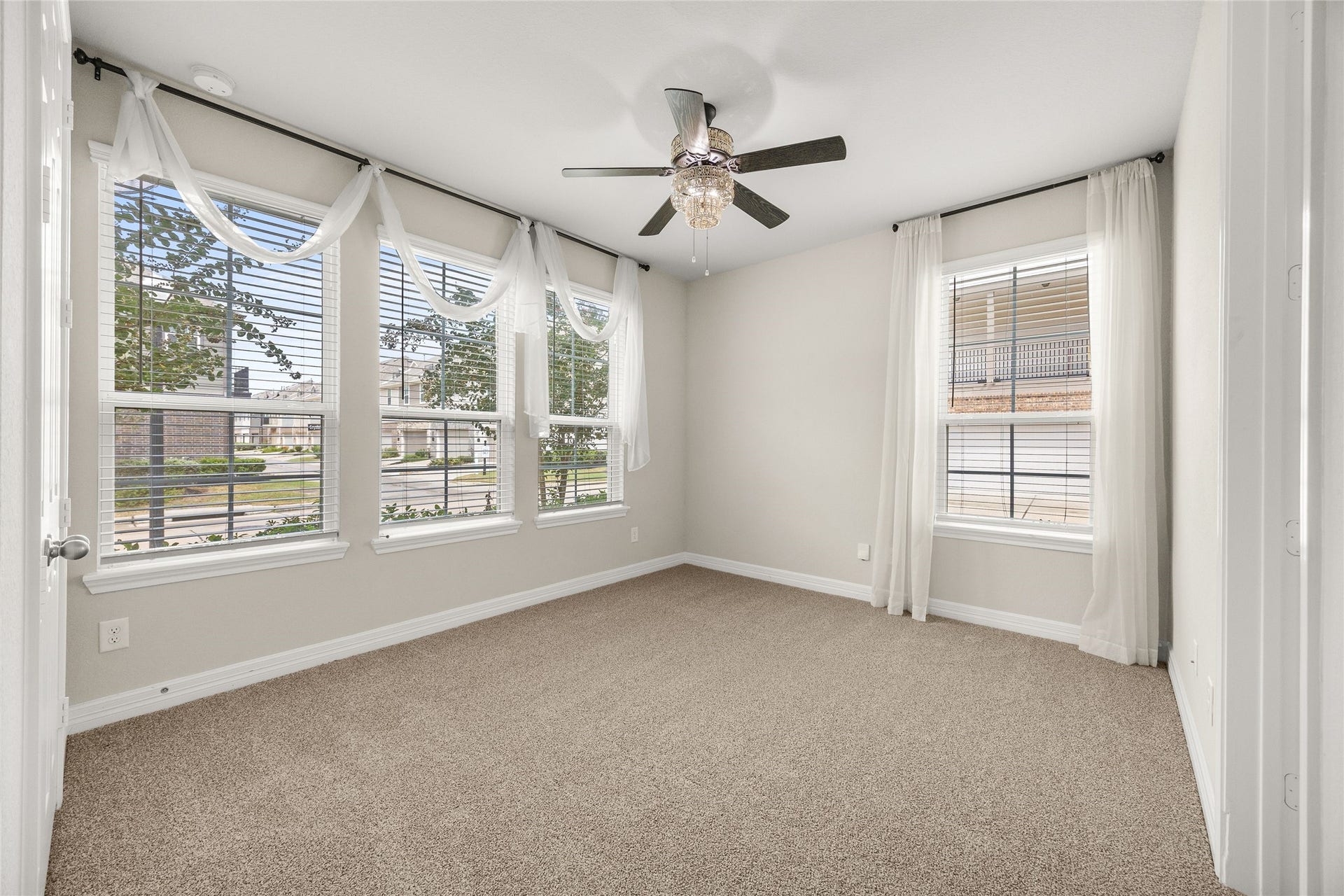 18223 Crystal Knoll Drive, Cypress, TX 77433 Another comfortable bedroom adds even more flexibility to the floor plan.