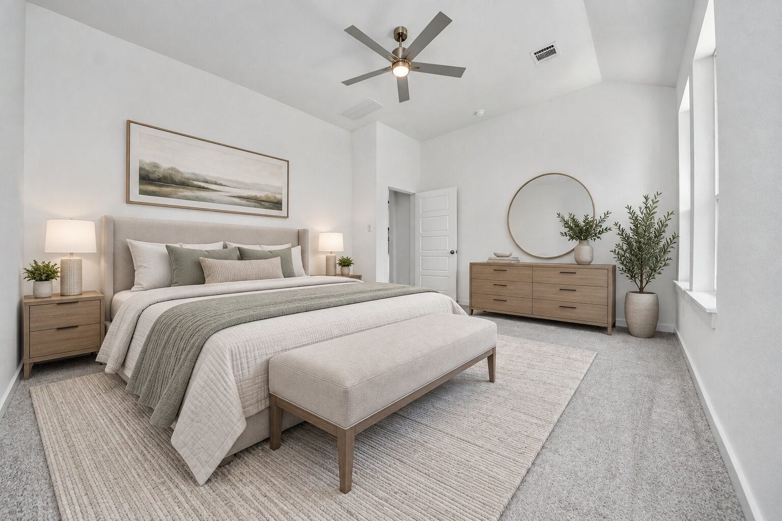 3064 Spoolwood Trail, Magnolia, TX 77355 Virtually Staged - Primary Bedroom.