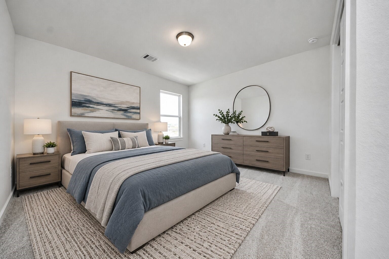 3064 Spoolwood Trail, Magnolia, TX 77355 Virtually Staged - Secondary Bedroom.