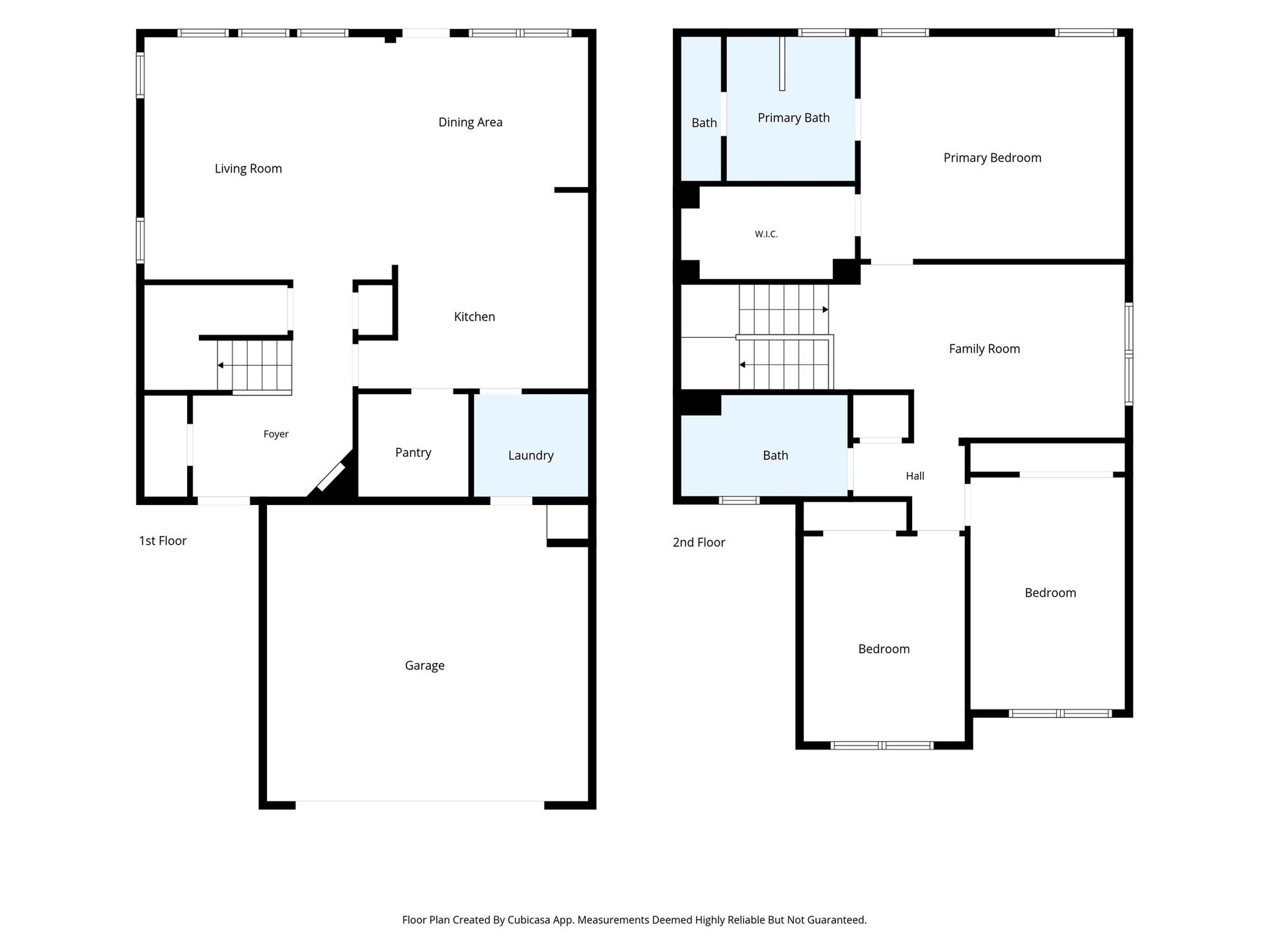 Floor Plan (1st Floor & 2nd Floor)