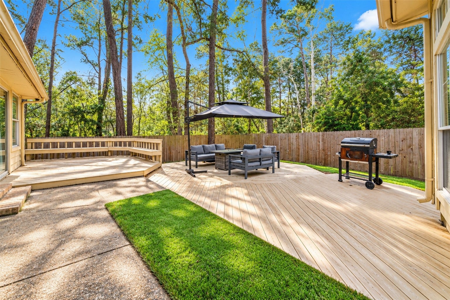 36 N Rain Forest Court, Spring, TX 77380 AI-Enhanced | Actual Property