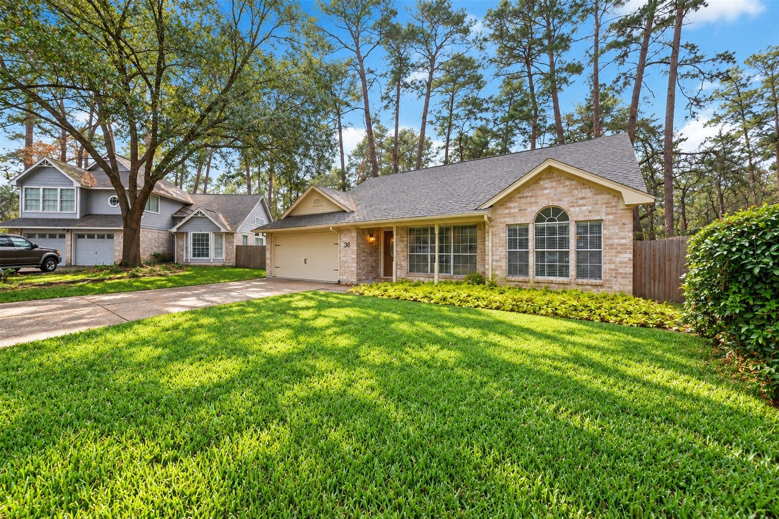 36 N Rain Forest Court, Spring, TX 77380 AI-Enhanced | Actual Property