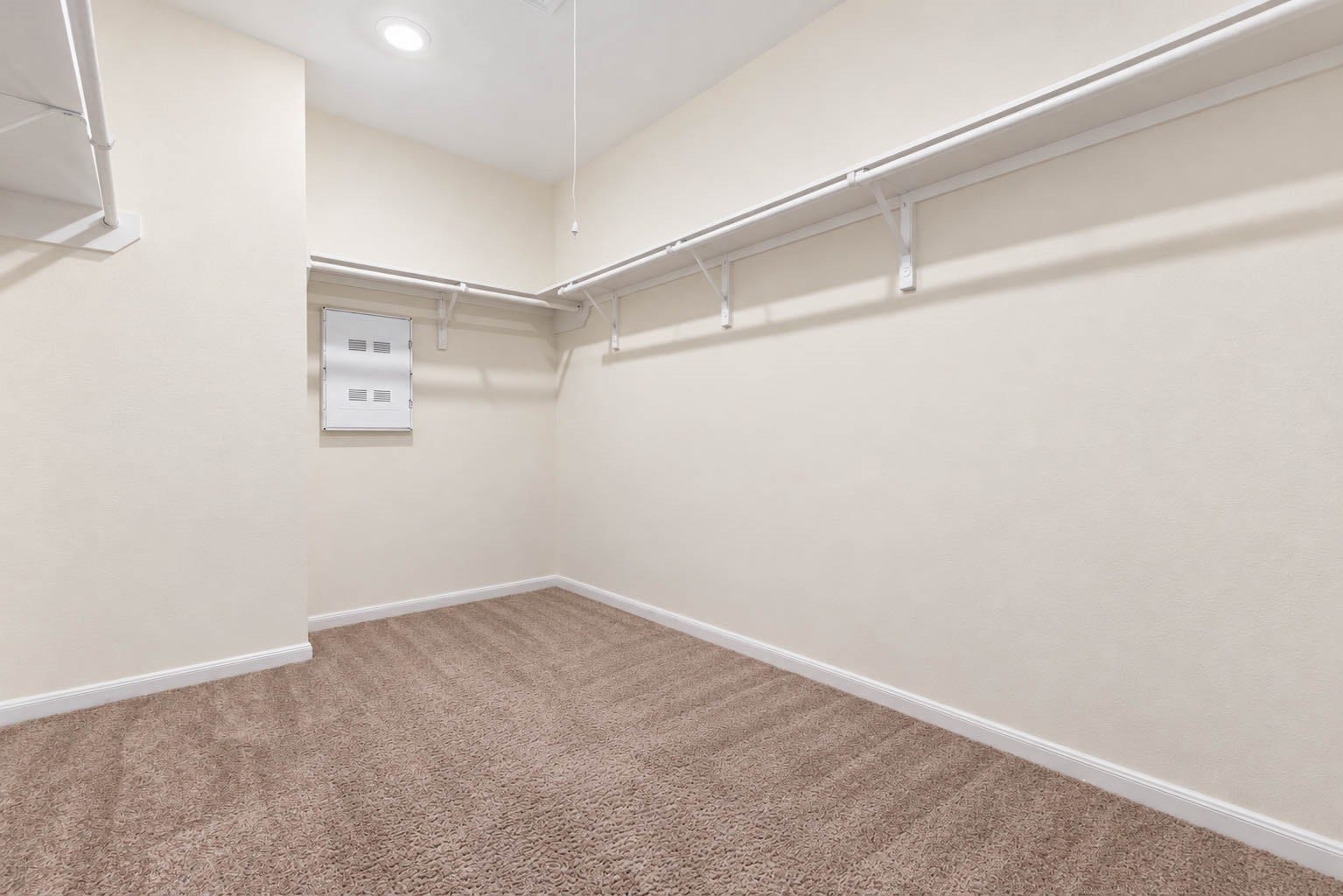 6131 Morning Fern Lane, Humble, TX 77338 Completing this impressive retreat is an oversized walk-in closet with wraparound hanging rods, built-in shelving, & abundant space for organizing clothing, shoes, & accessories.