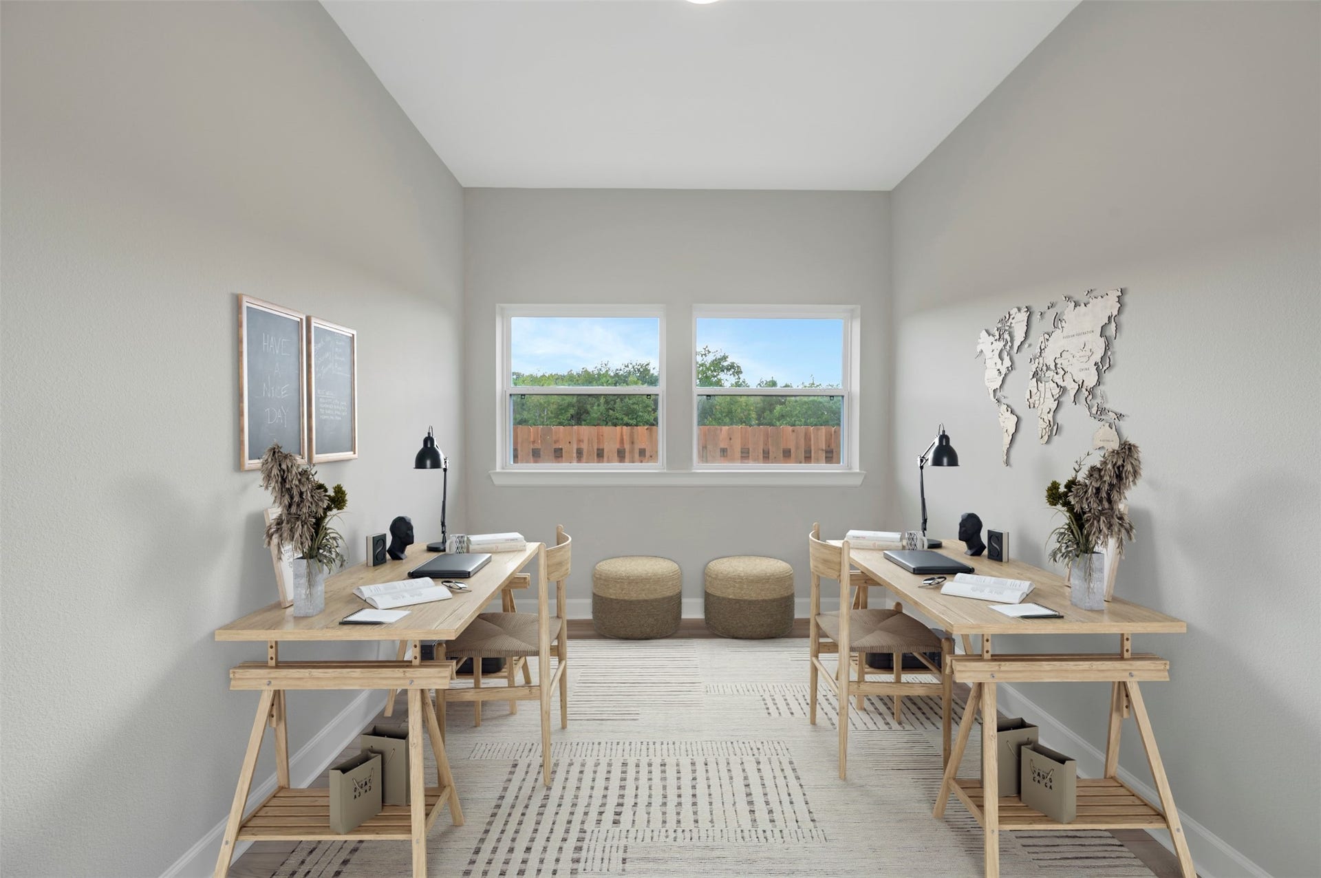 Virtually staged to give you the visual you need to see furniture placement and how the home can live.