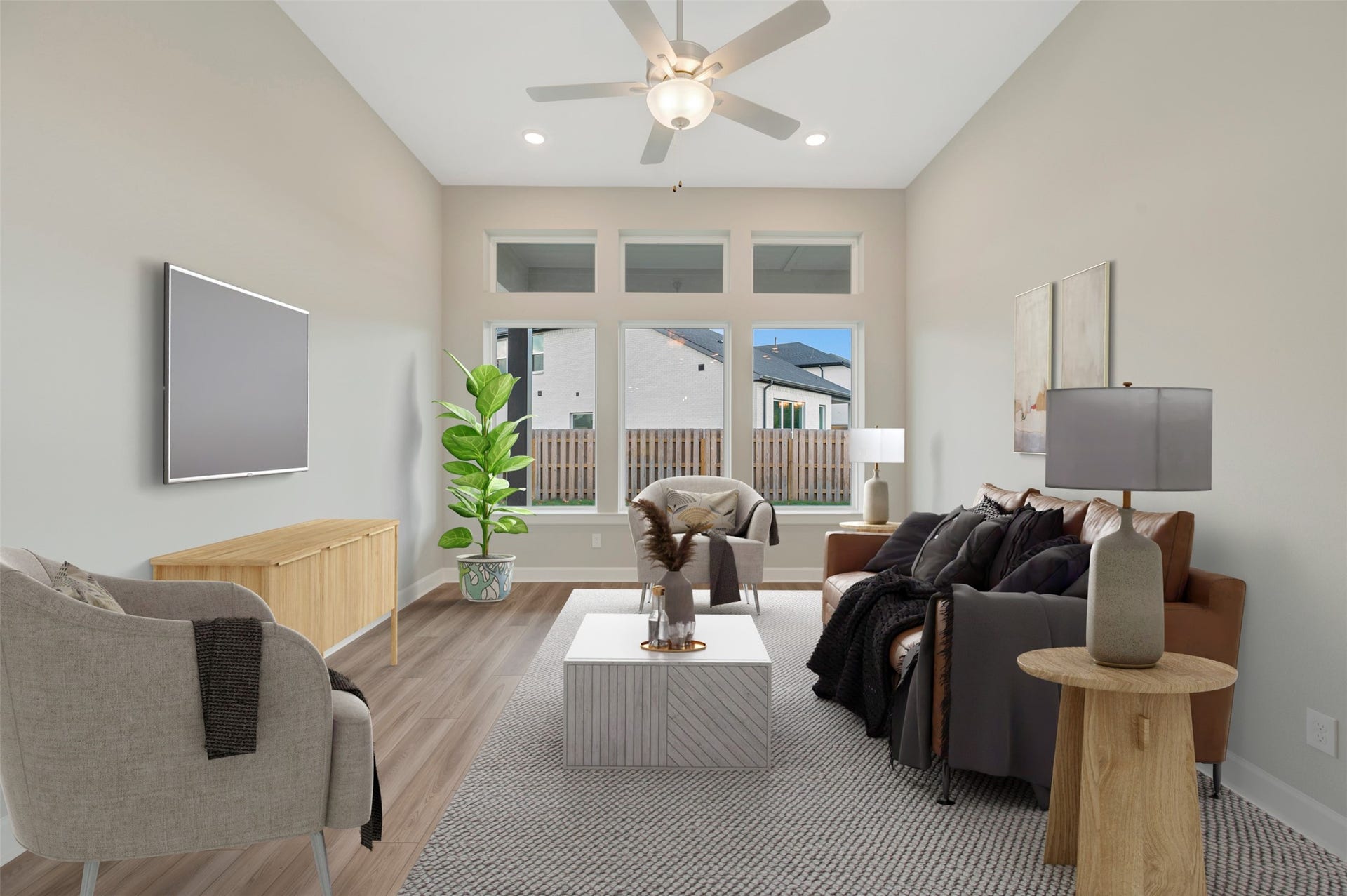 Virtually staged to give you the visual you need to see furniture placement and how the home can live.