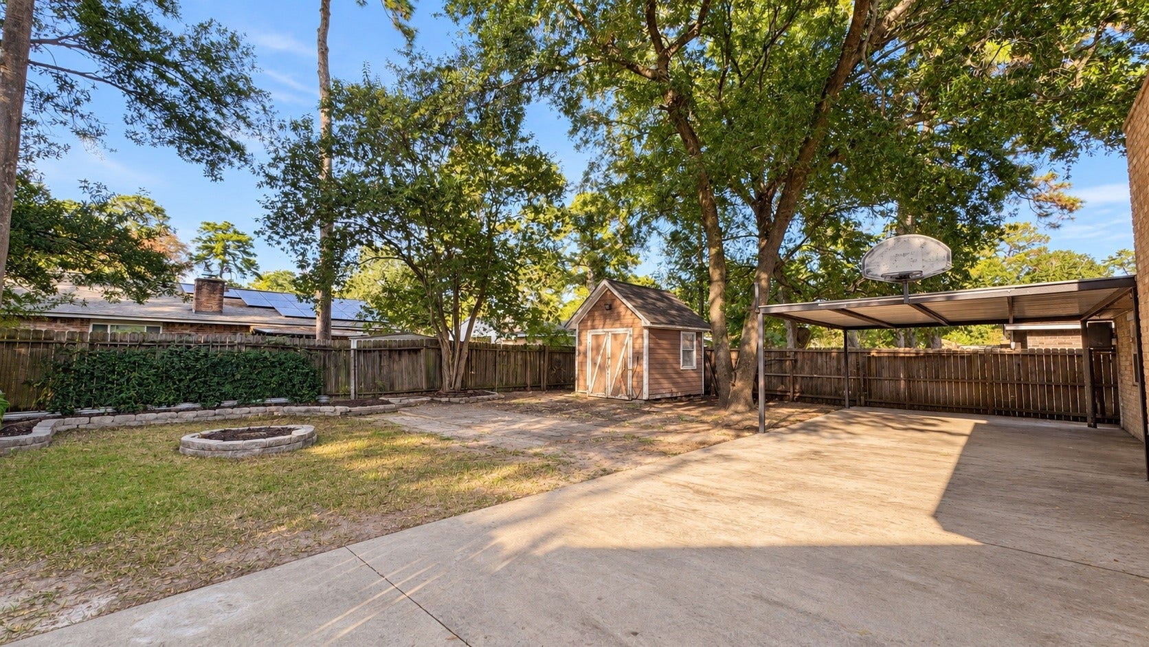 4319 Towergate Drive, Spring, TX 77373 Backyard