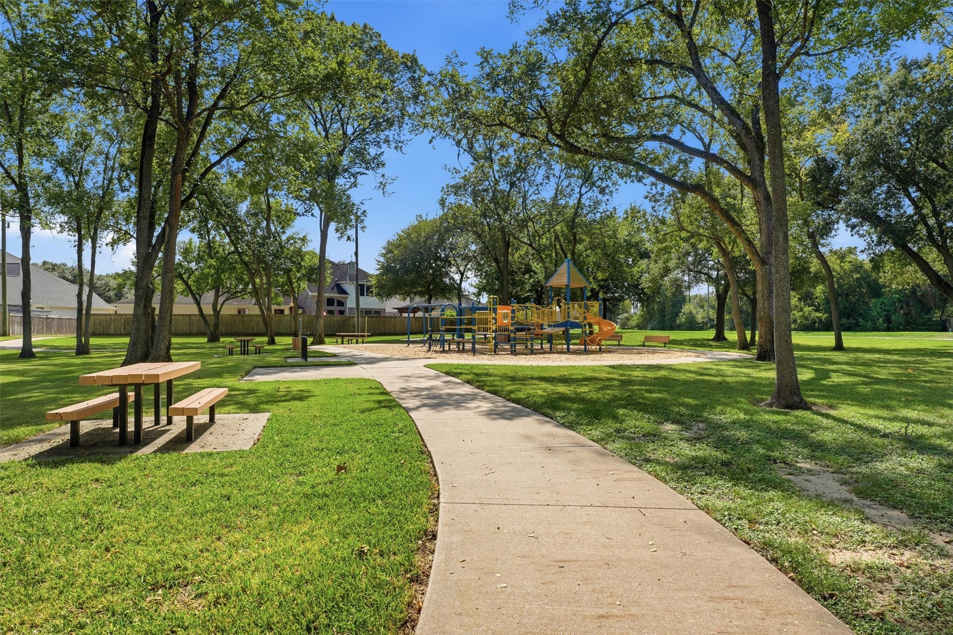 Nearby playground