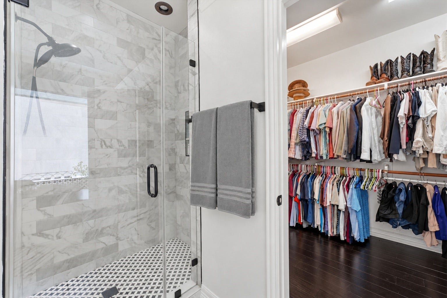 Updated primary shower
