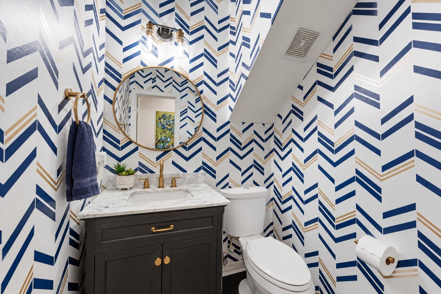 Half bath downstairs