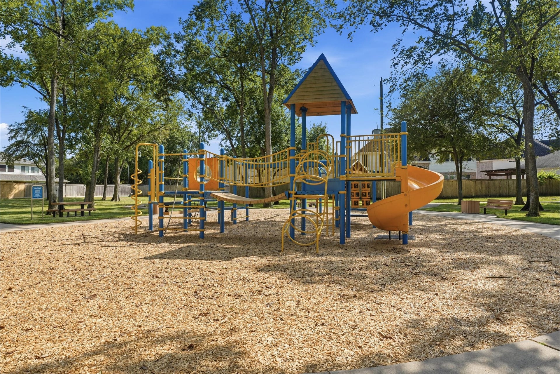 Nearby playground
