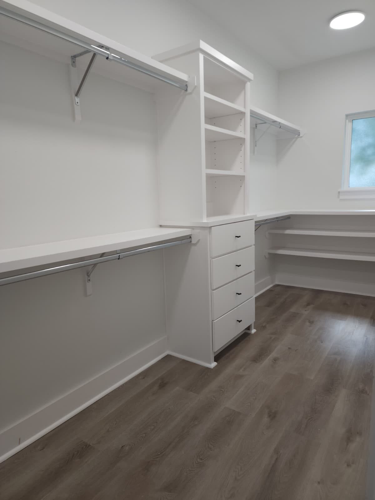5518 Cortlandt Street, Houston, TX 77076 EXCLUSIVE HER'S CLOSET WITH PLENTY ROOM FOR ALL THE SHOES SHE HAS