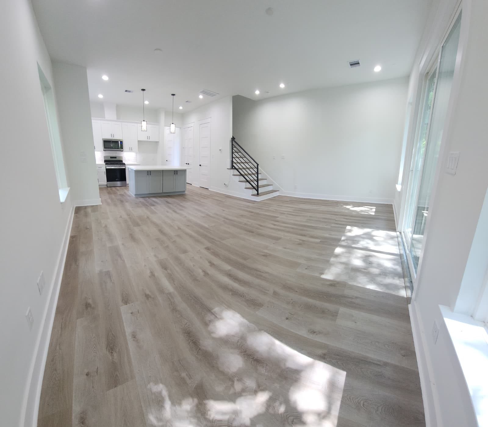 5518 Cortlandt Street, Houston, TX 77076 OPEN SPACE CONCEPT IN LIVING ROOM MAKES