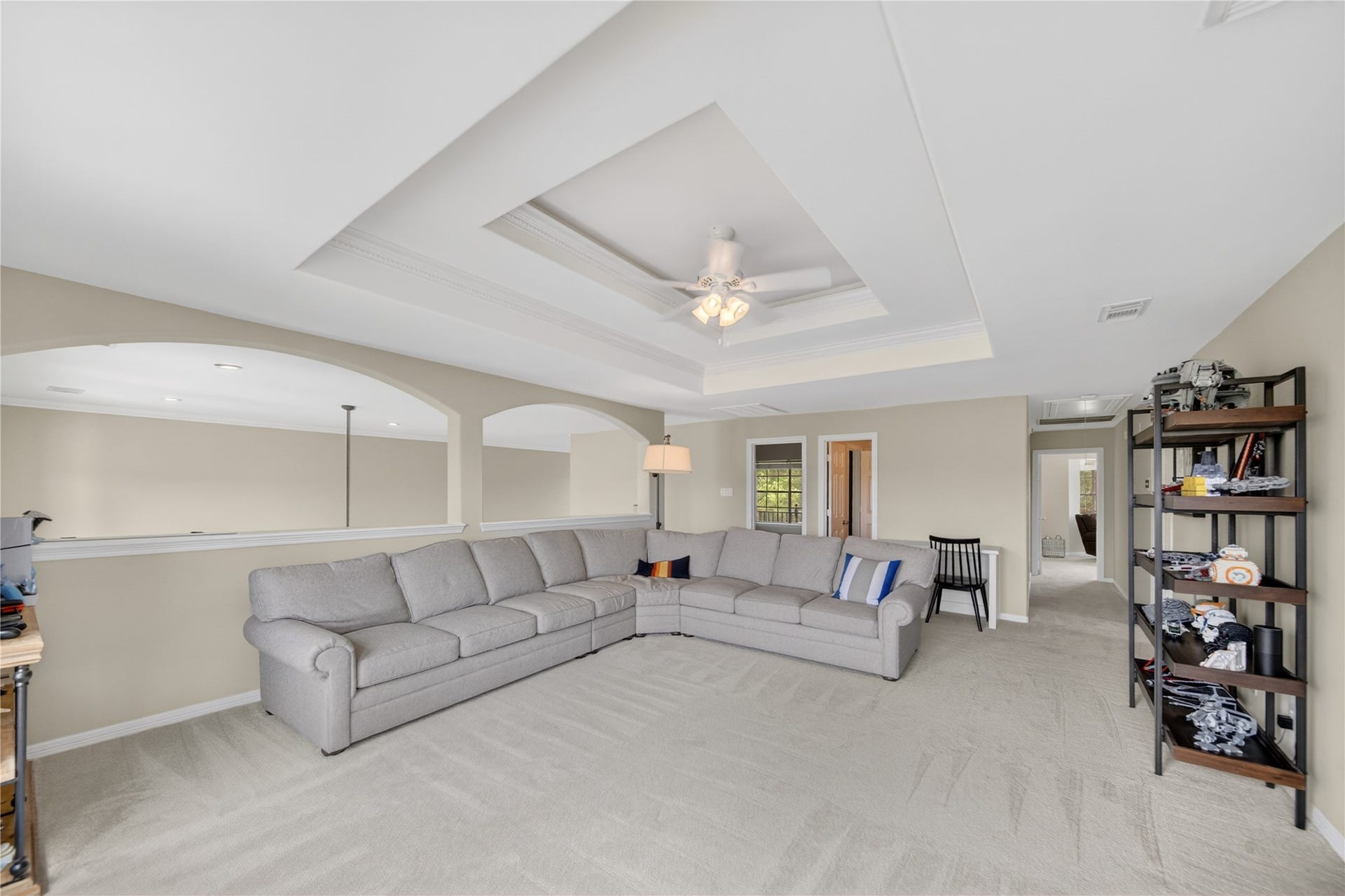 8826 Crown Jewel Drive, Richmond, TX 77469 Whether utilized as an additional family space or a teen hangout area, the 2nd floor bonus room offers a multitude of possibilities. Easily arrange a couch and television for daily enjoyment and add a pool table or chess board for some friendly competition!