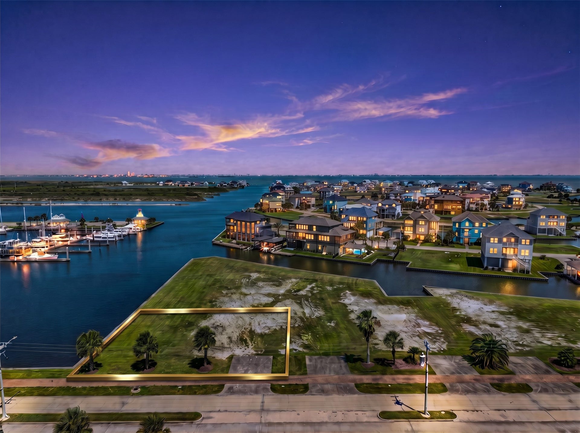 49 Shell Key, Hitchcock, TX 77563 49 Shell Key also enjoys year round views of the Moody Gardens evening lights.