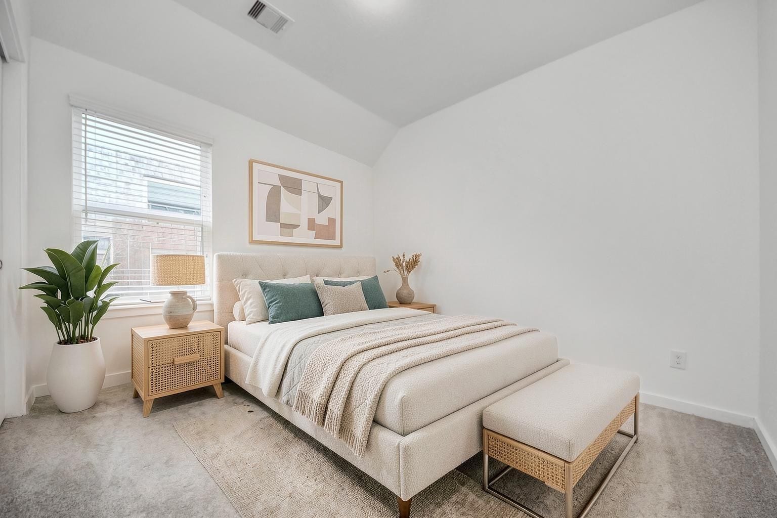 11015 Hosta Stream Drive, Houston, TX 77044 Virtually Staged - Secondary Bedroom. Sample photo of completed home with similar floor plan. Actual colors and selections may vary.