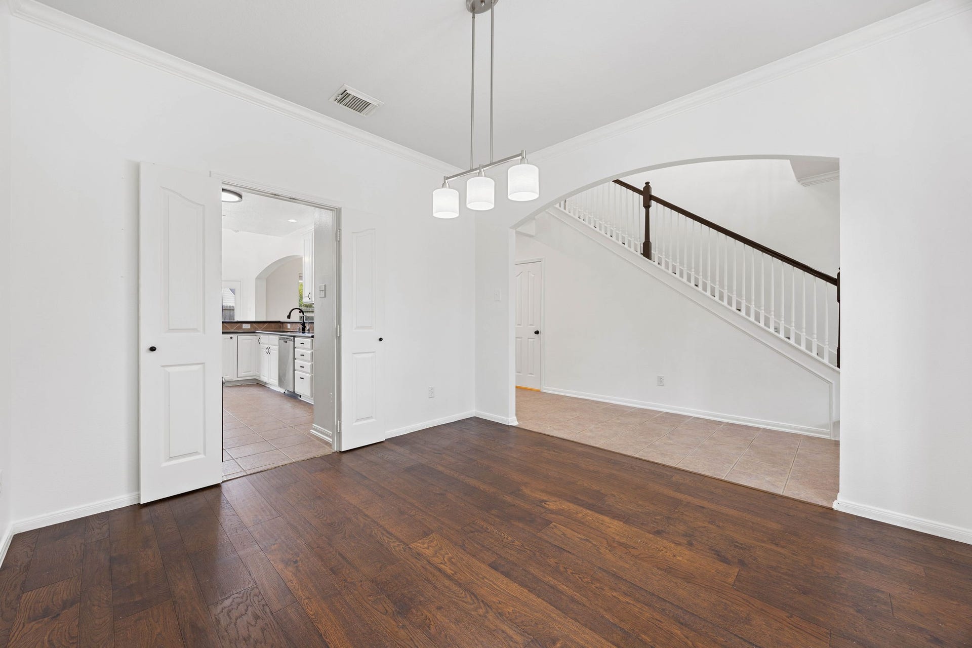 4730 Camden Brook Lane, Katy, TX 77494 Additional dining room view showcasing the open layout and convenient connection to the foyer and main living areas.