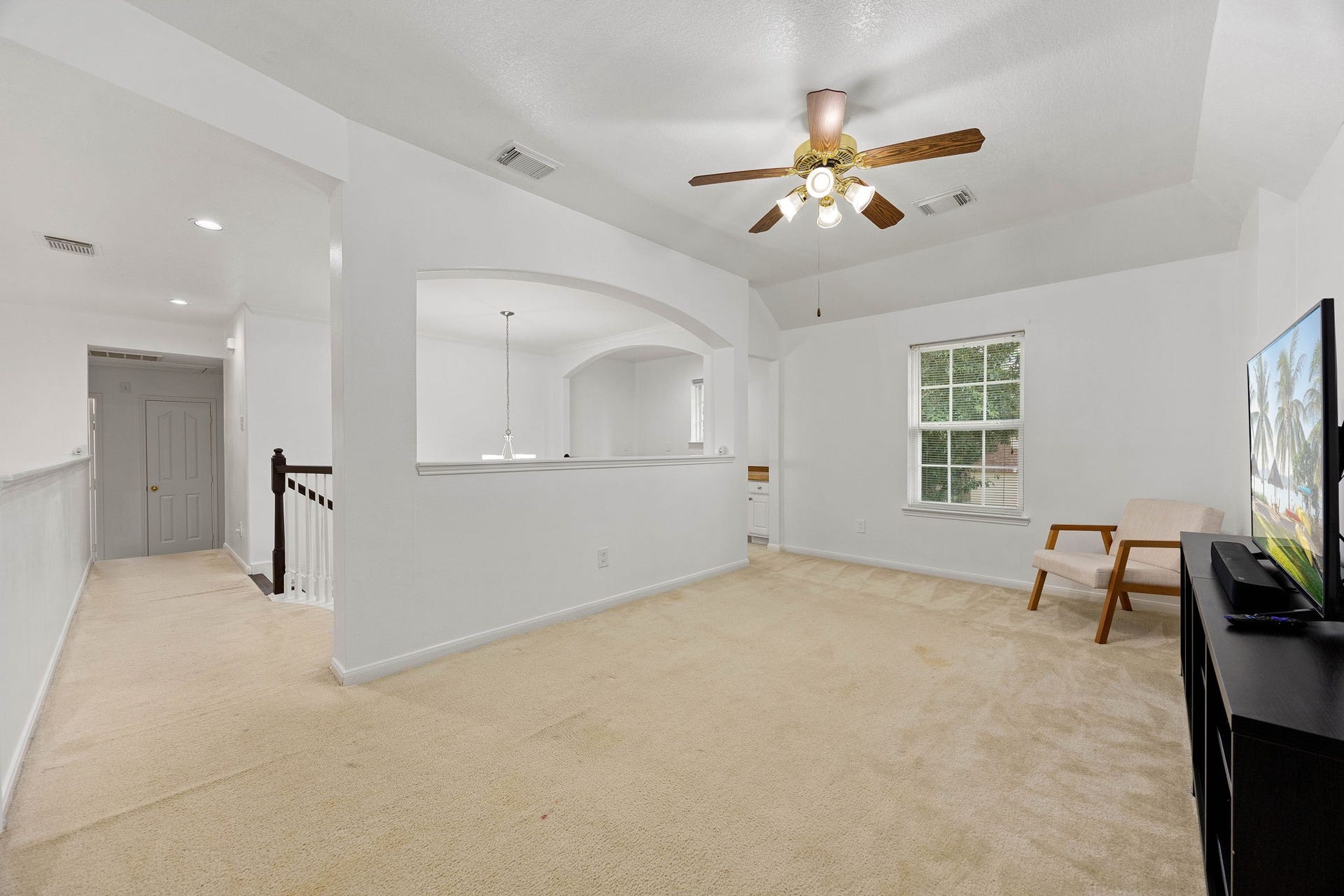 4730 Camden Brook Lane, Katy, TX 77494 View of the gameroom showcasing the generous floor space and open layout for a variety of uses.