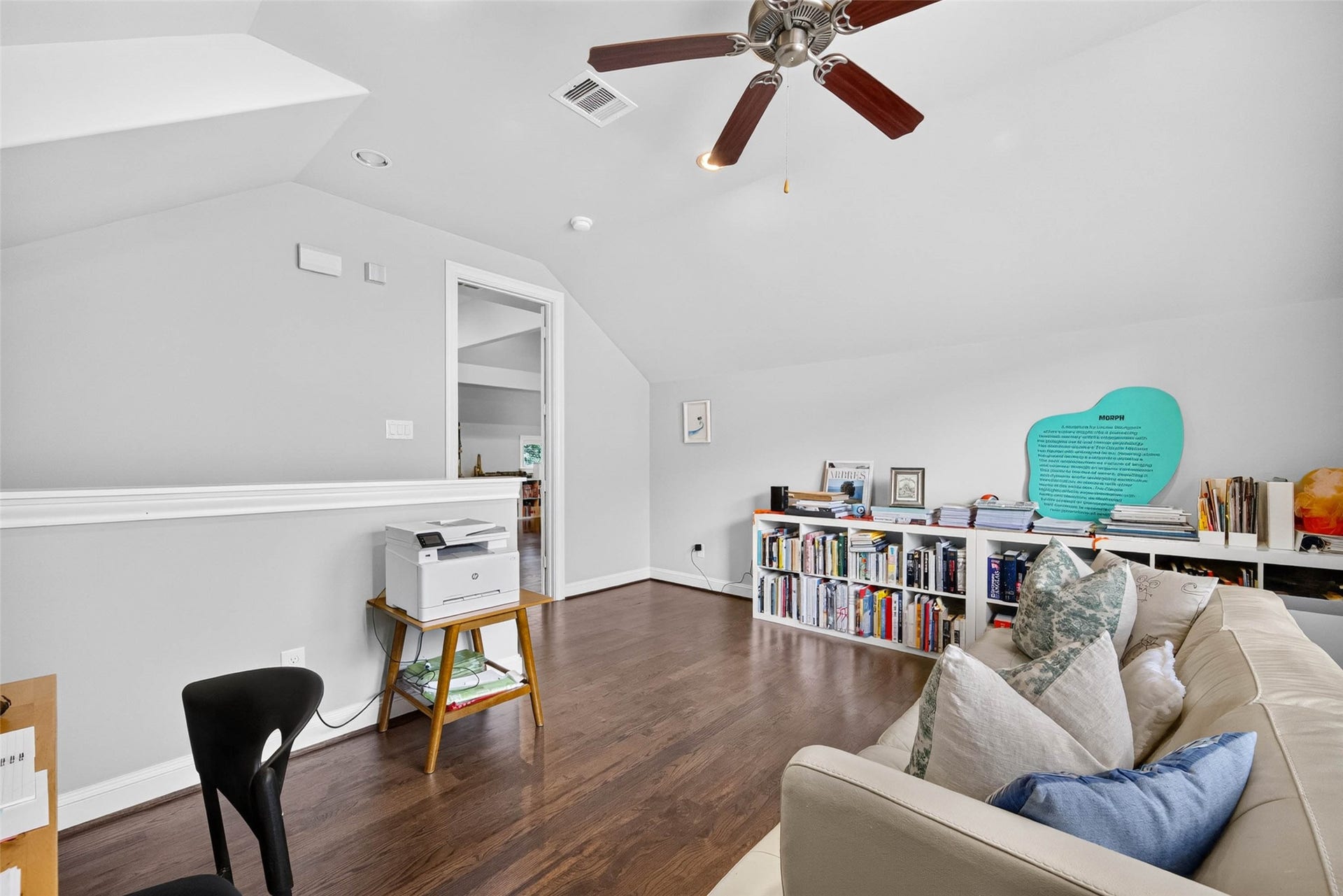 1207 Welch Street, Houston, TX 77006 A different view of this flex space located just off the primary bedroom.