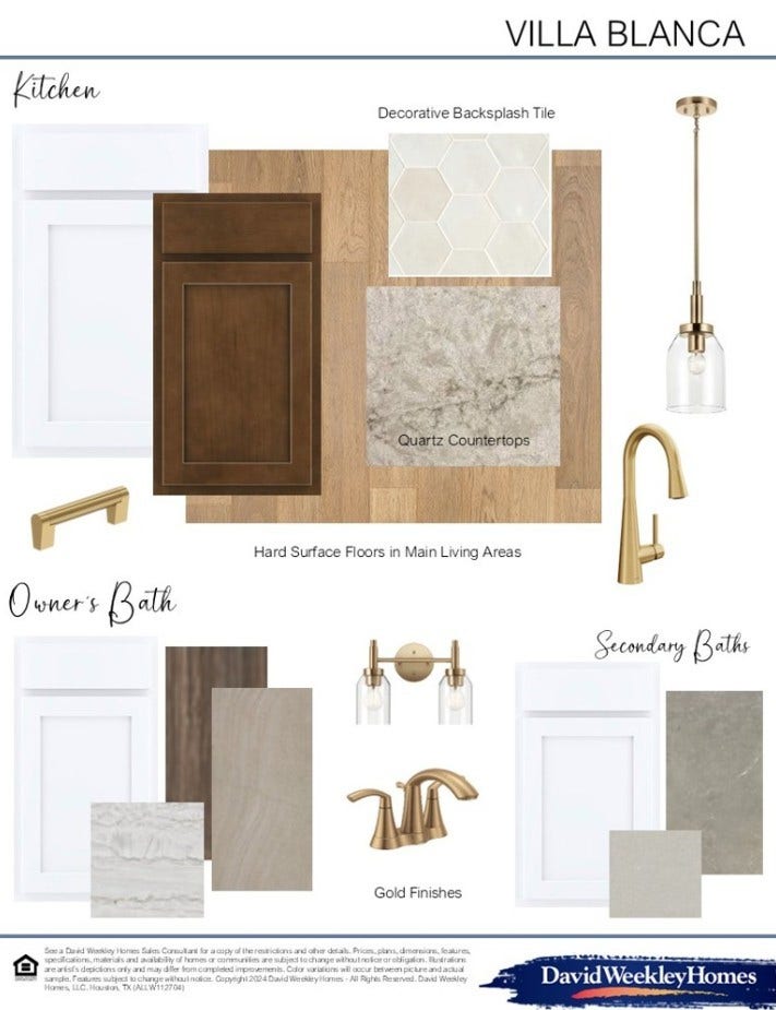 22903 Silver Fen Way, Waller, TX 77484 Design Selection