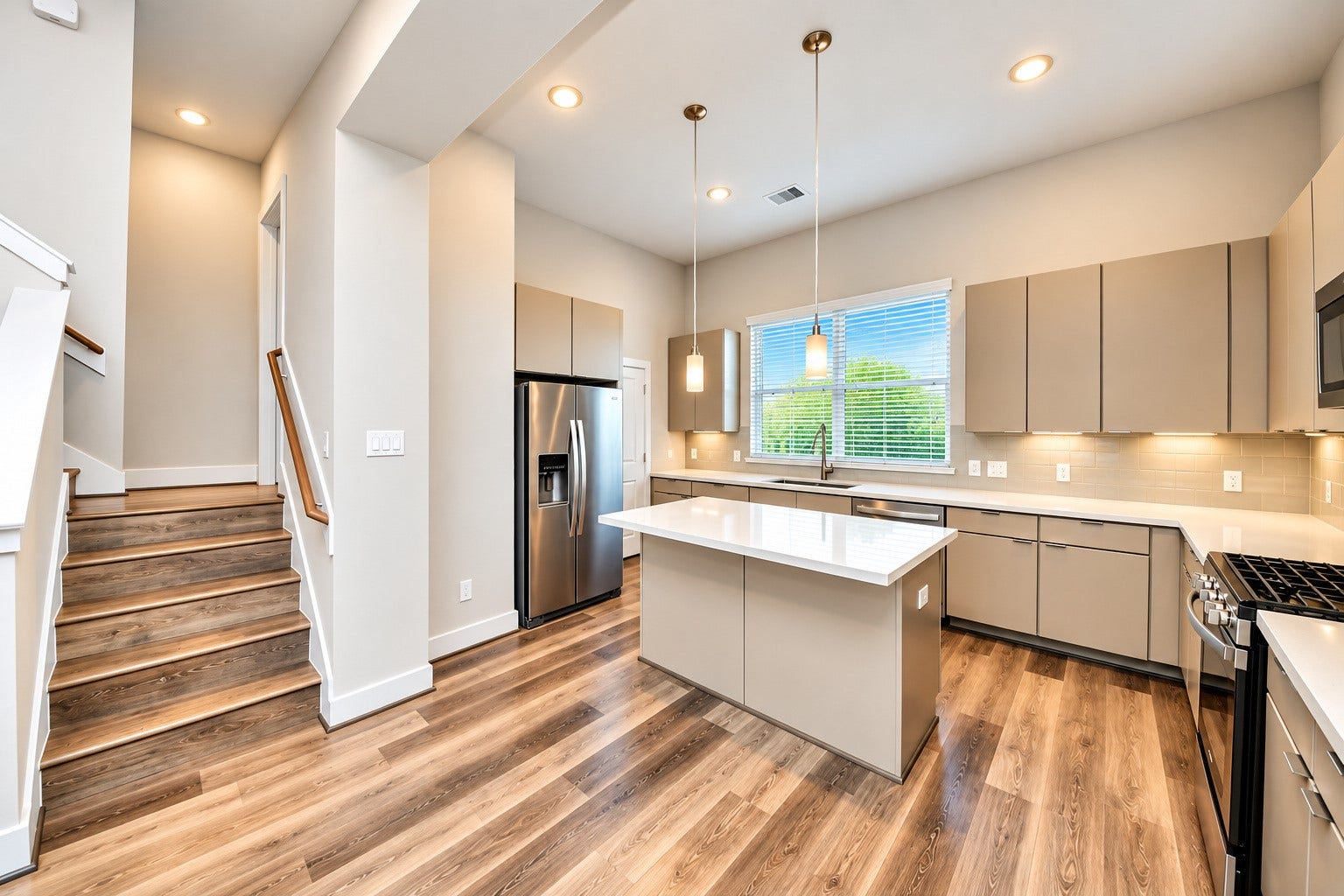 1278 N Post Oak Road, #B, Houston, TX 77055 2nd Floor Dining/kitchen area