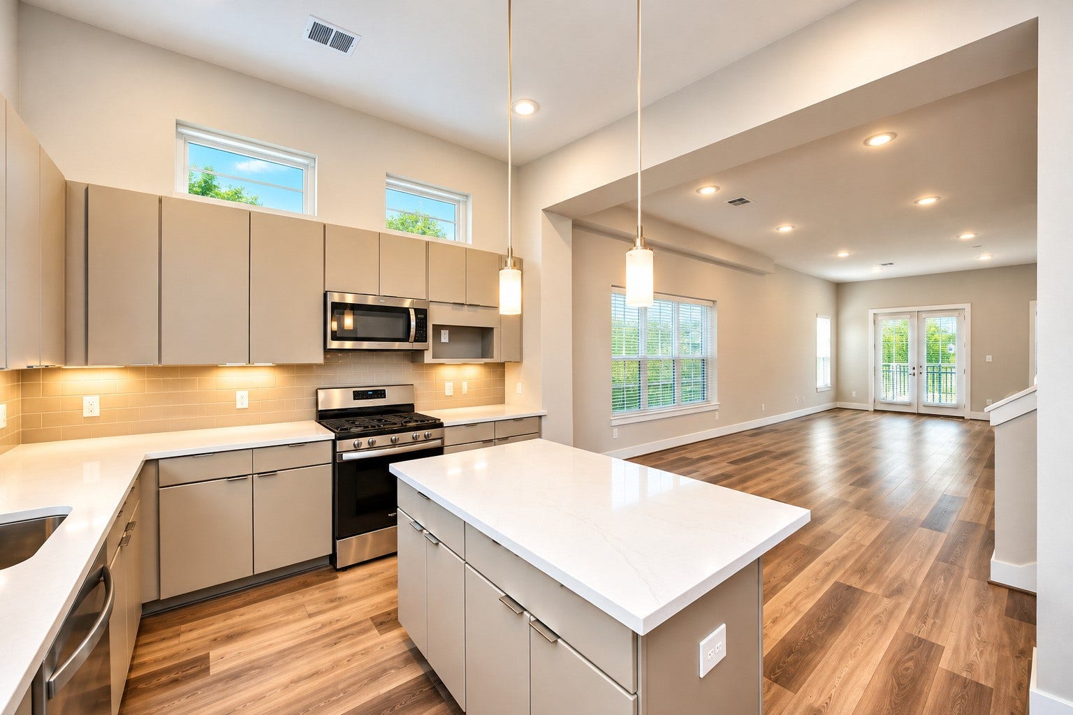 1278 N Post Oak Road, #B, Houston, TX 77055 2nd Floor Dining/kitchen area