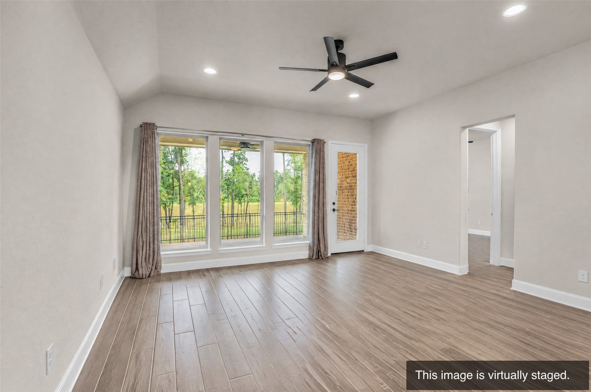 14858 Whistling Duck Lane, Magnolia, TX 77354 Living Room (Virtually Enhanced)