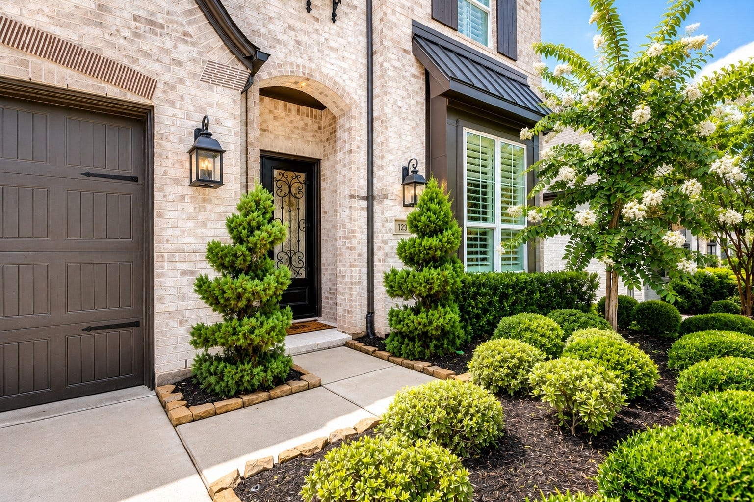 121 Sugar Pine Court, Montgomery, TX 77316 Upgraded landscaping and irrigation