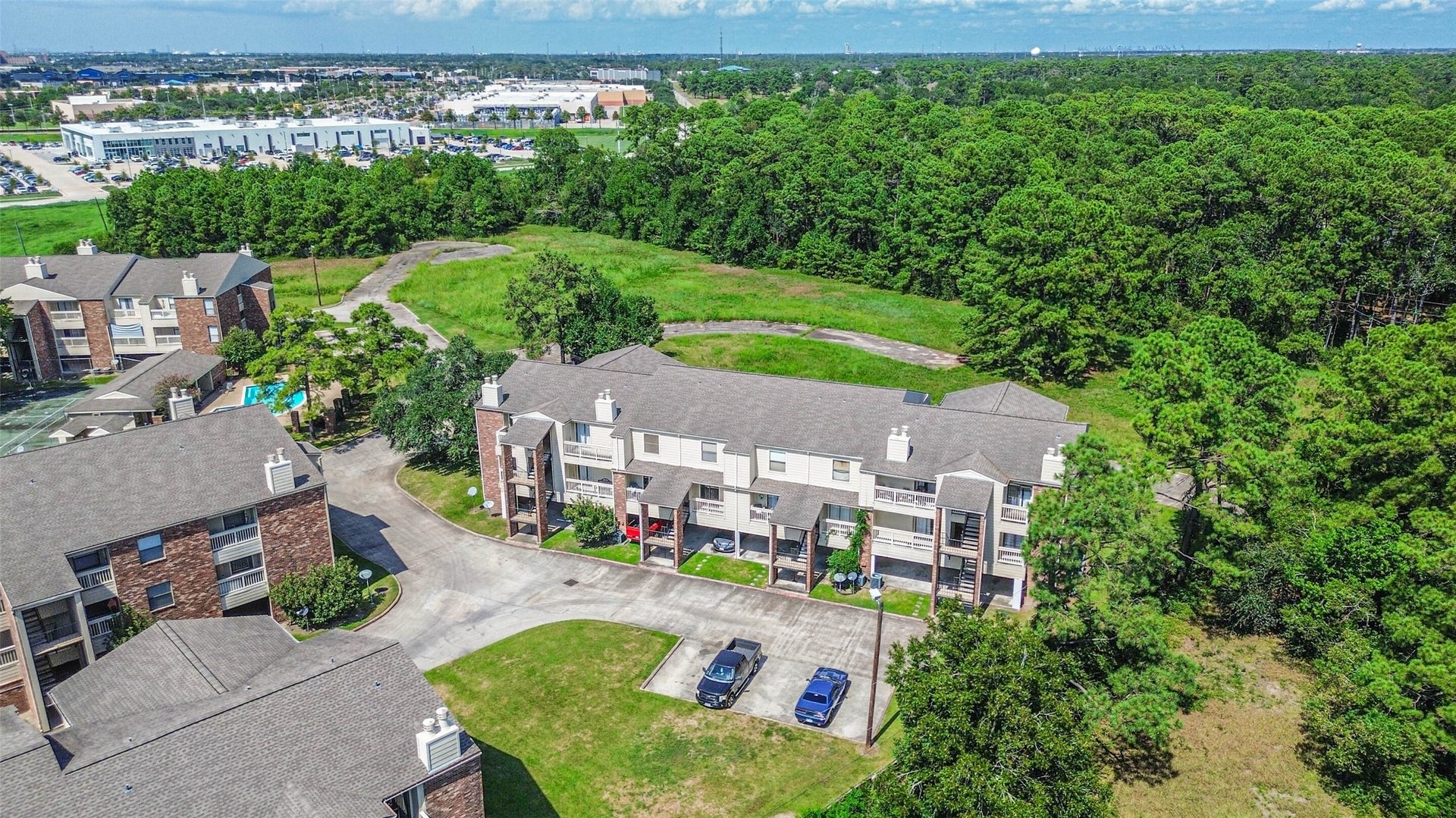 2501 Gulf Freeway, #243D, Dickinson, TX 77539 Aerial view - isolated