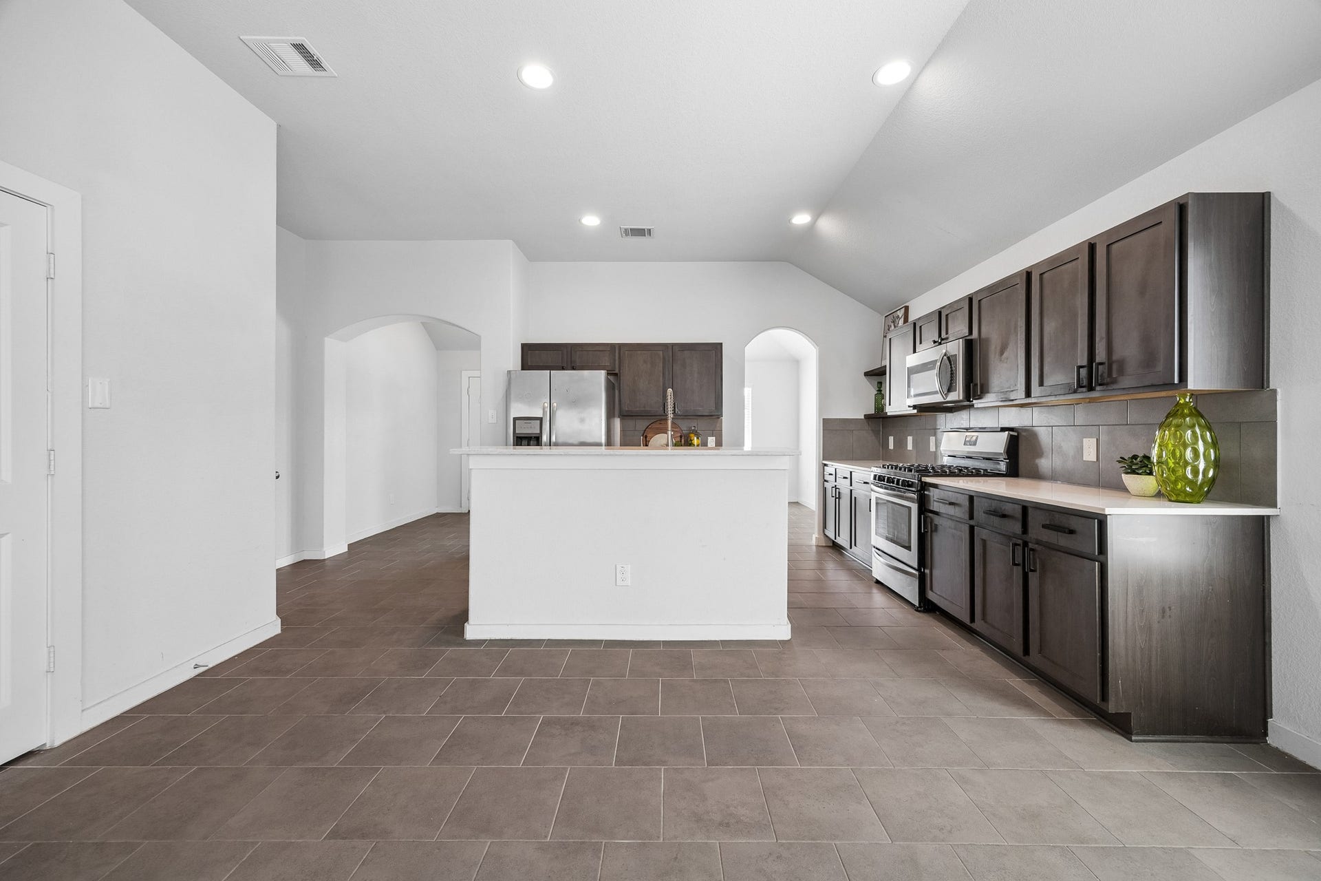 A kitchen ready for gatherings and fun!