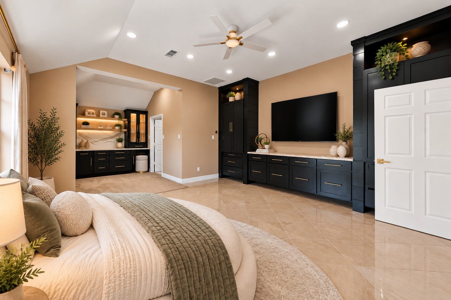 7610 Northwoods Drive, Sugar Land, TX 77479 Designed with versatility in mind, this bedroom combines substantial built-in storage with extra space ready to suit your lifestyle.