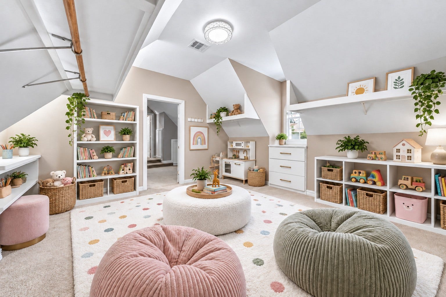 7610 Northwoods Drive, Sugar Land, TX 77479 From building their favorite creations to enjoying storytime, this charming playroom offers endless possibilities for learning, laughter, and discovery. (Virtually Staged)