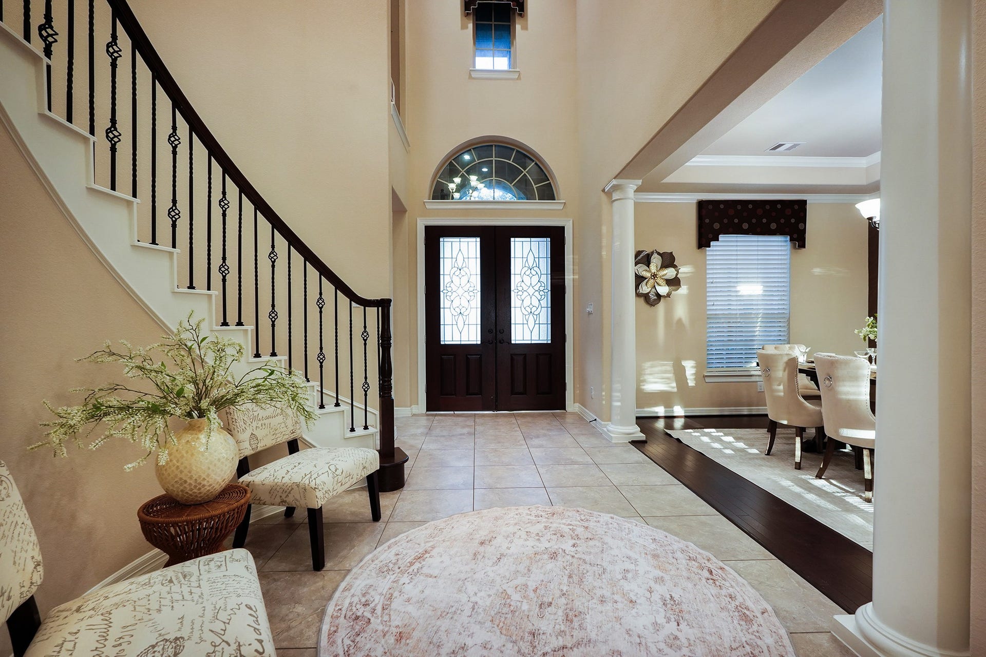 3102 Barrons Way, Sugar Land, TX 77479 Another view of the foyer