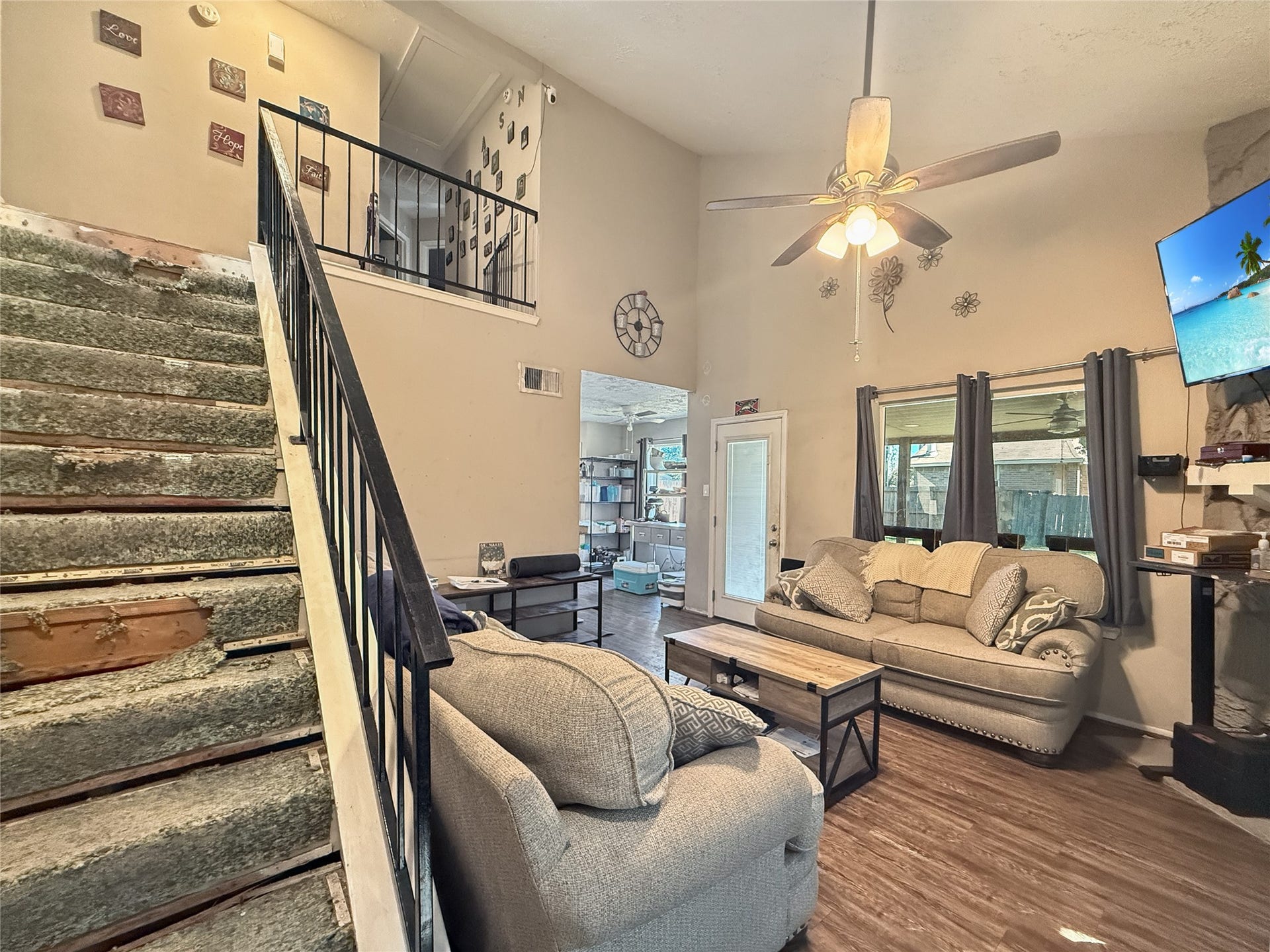Entry from point of view of front door