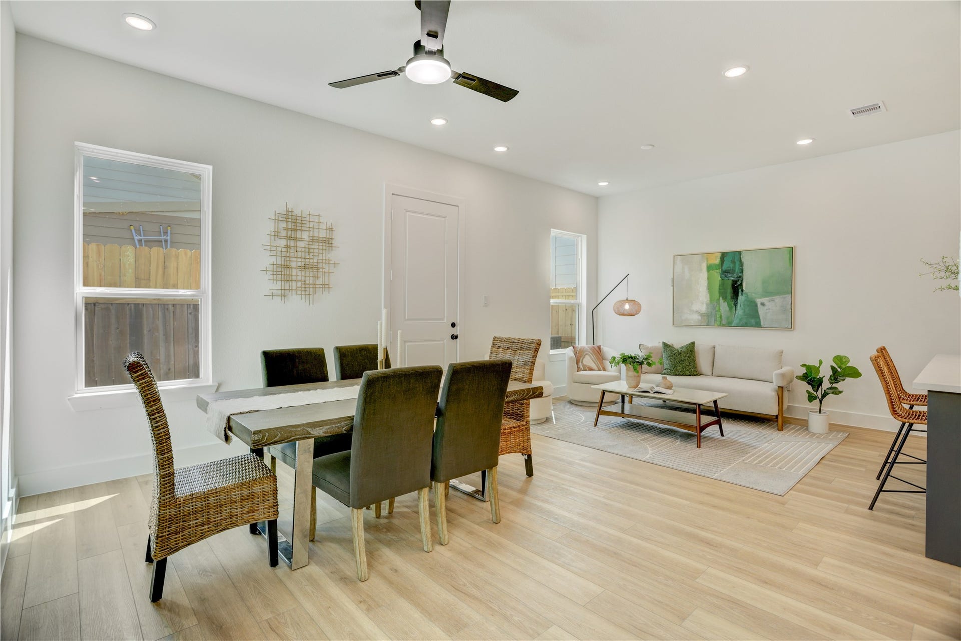 9610 Burden Street, Houston, TX 77093 Enjoy spacious open living with high ceiling and lots of natural light.