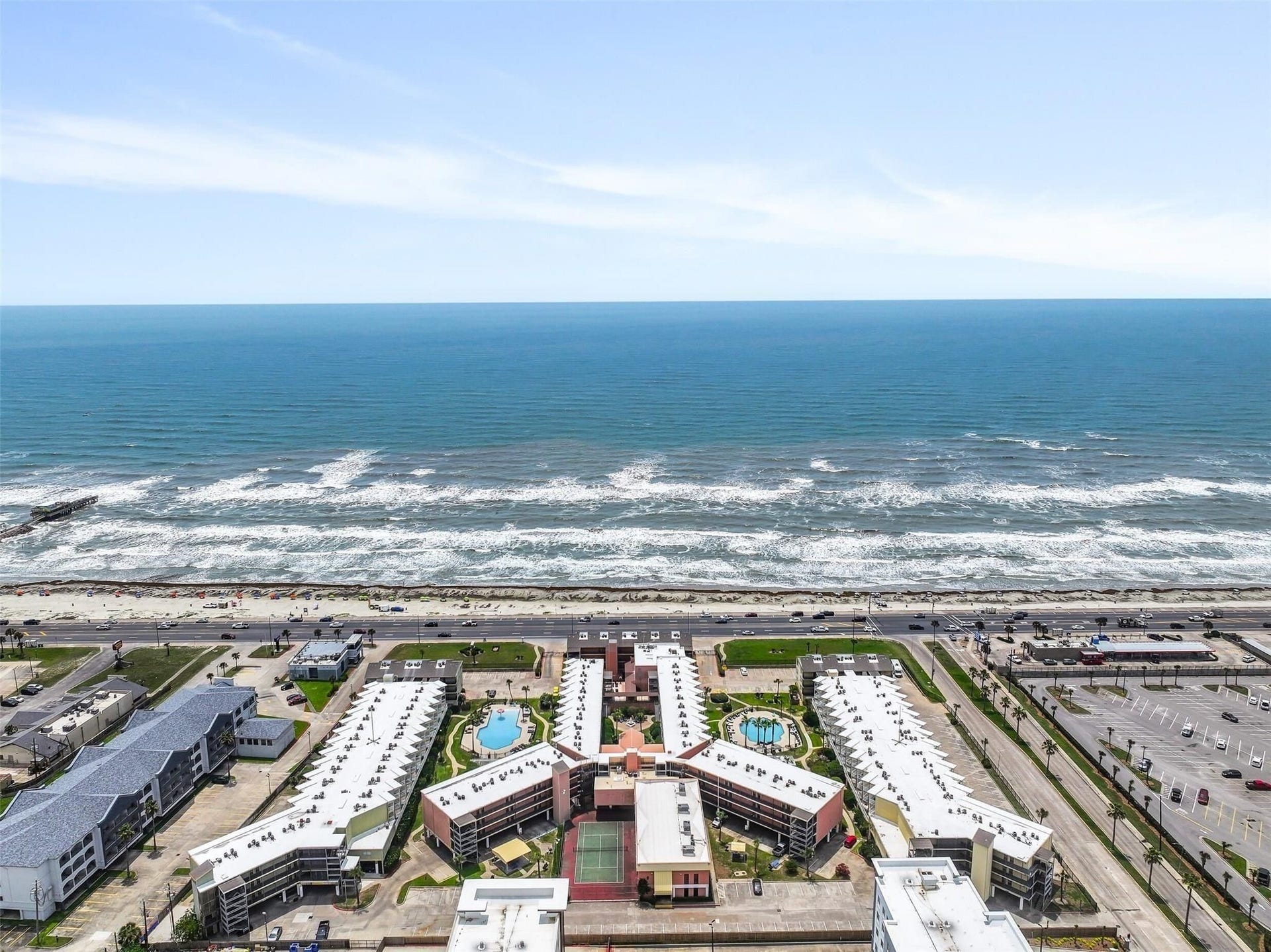 6300 Seawall Boulevard, #3326, Galveston, TX 77551 Aerial View