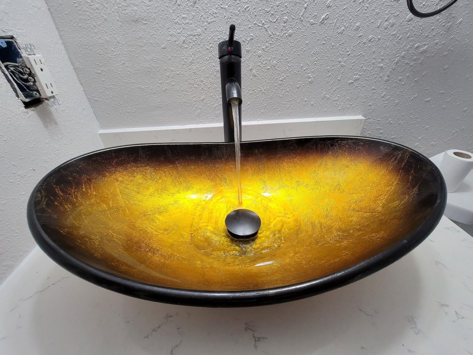 6300 Seawall Boulevard, #3326, Galveston, TX 77551 Glass bowl sink